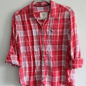 Abercrombie & Fitch Plaid button up